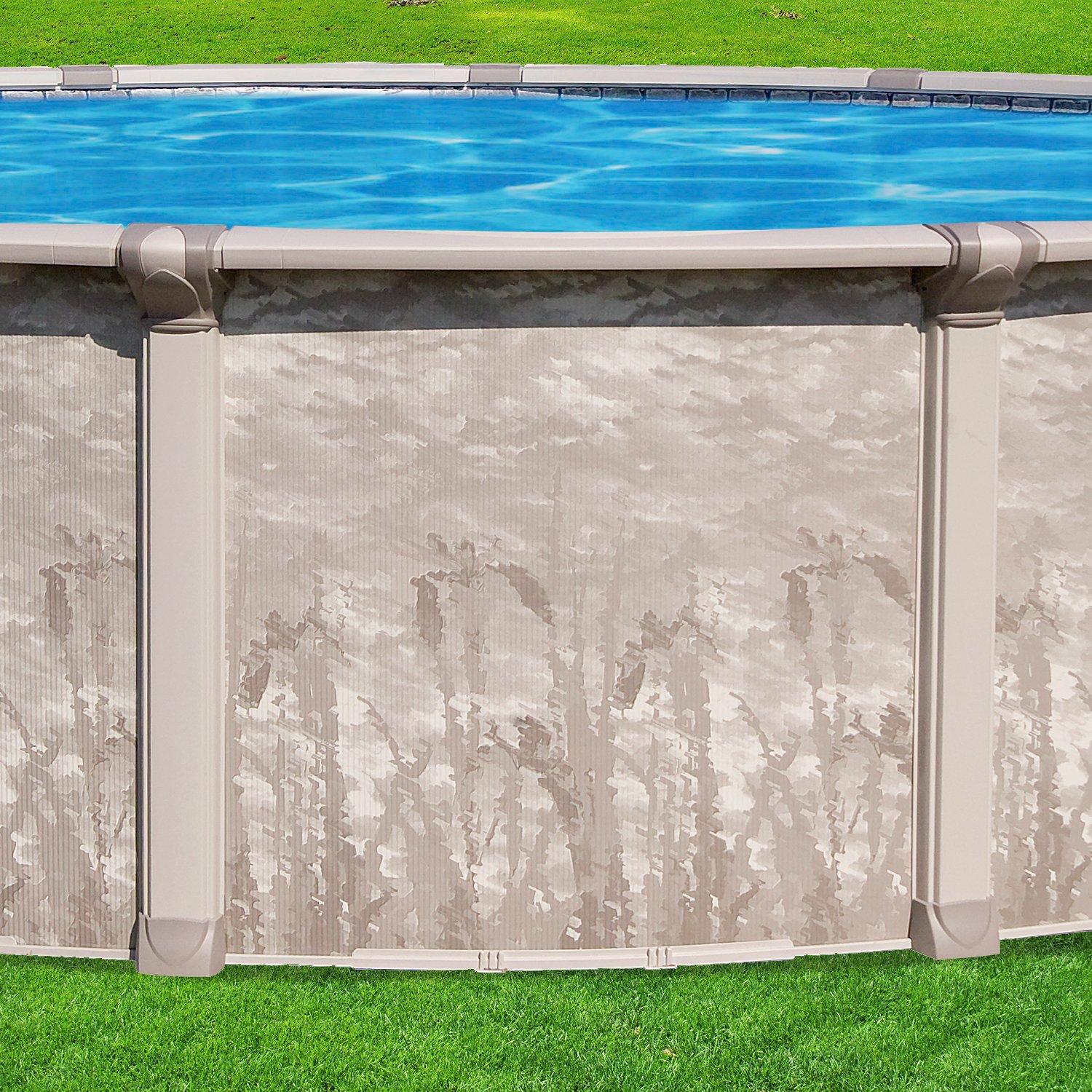 Marina 24 x 52 Round Complete Above Ground Pool Package