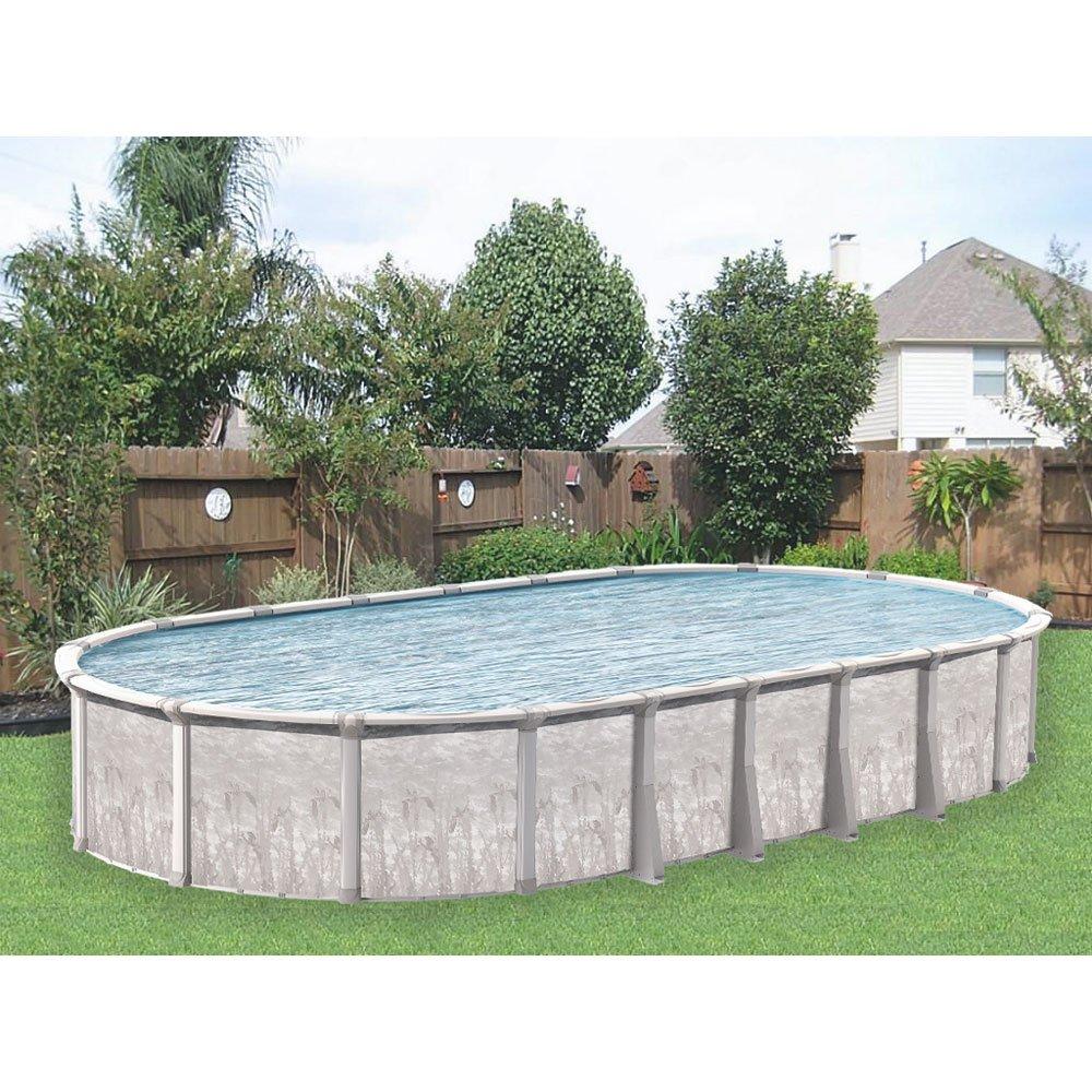 Marina 15'x26' x 52" Oval Complete Above Ground Pool Package