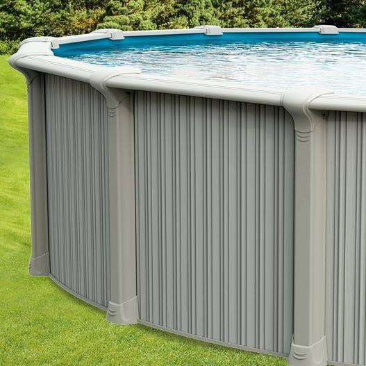  Intex Heavy Duty Aluminum Base Solar Above/Below Ground Pool  Cover Reel (2 Pack) : Patio, Lawn & Garden