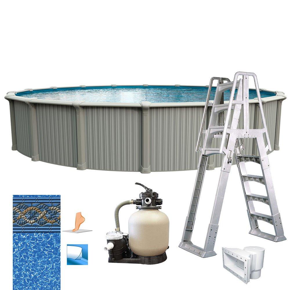 Excursion 18' x 54" Complete Round Above Ground Pool Package