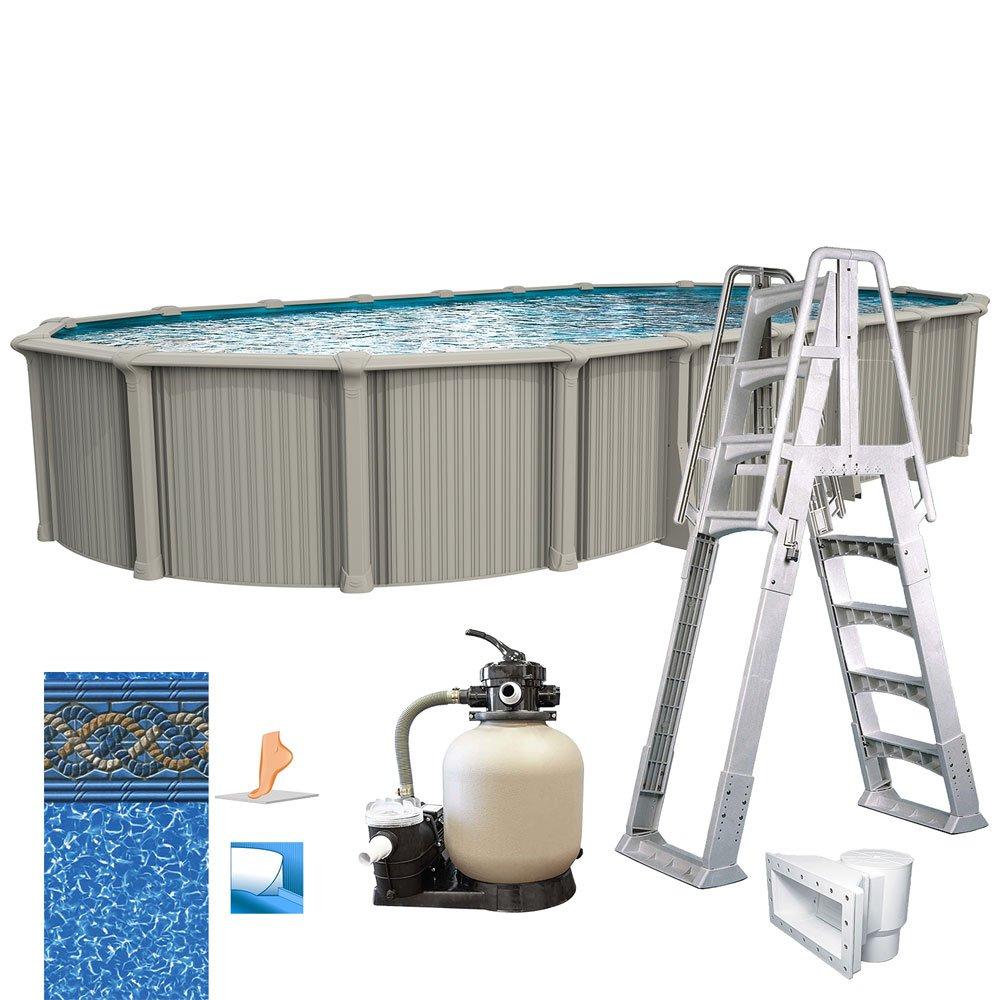 Excursion 15'x26 x 54 Oval Above Ground Pool Package