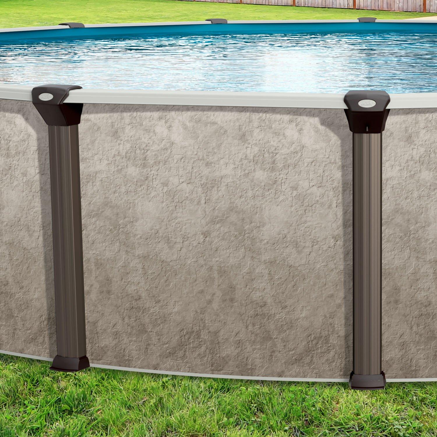 Epic 24' x 52" Round Above Ground Pool Package