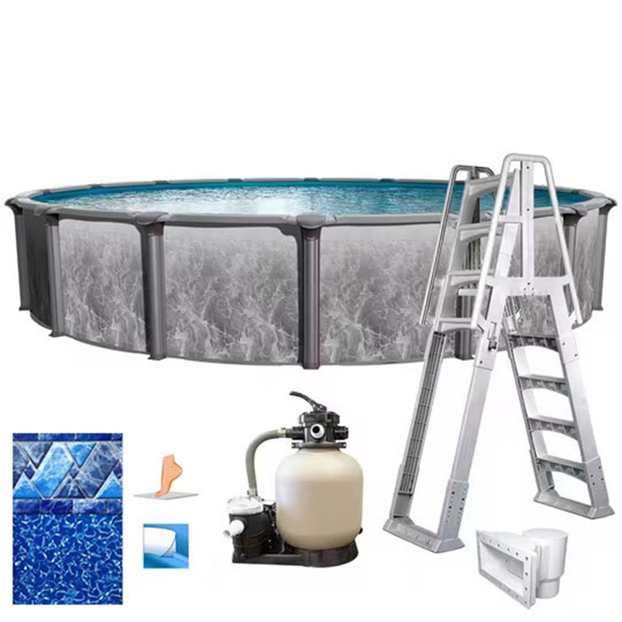 Emotion 24 x 52 Round Above Ground Pool Package