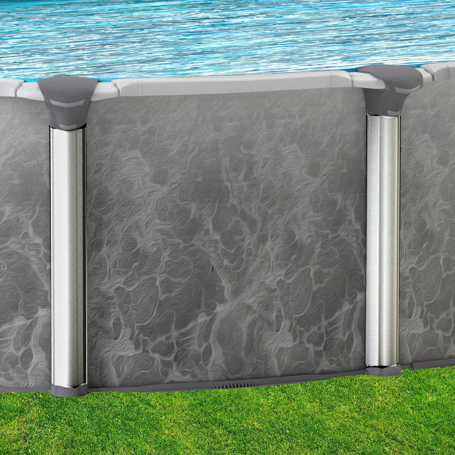 Emotion 12'x23' x 52" Complete Oval Above Ground Pool Package