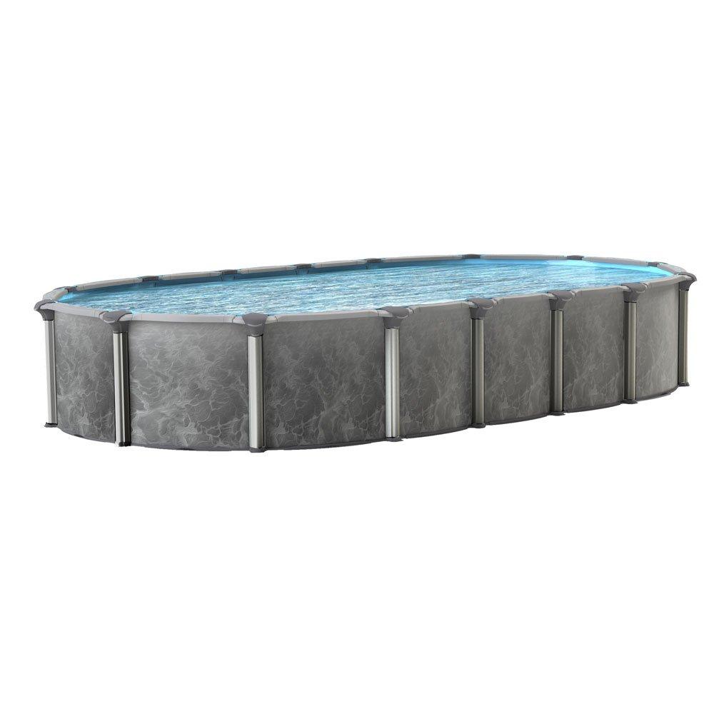 Emotion 18'x33' x 52" Oval Above Ground Pool Package In The Swim
