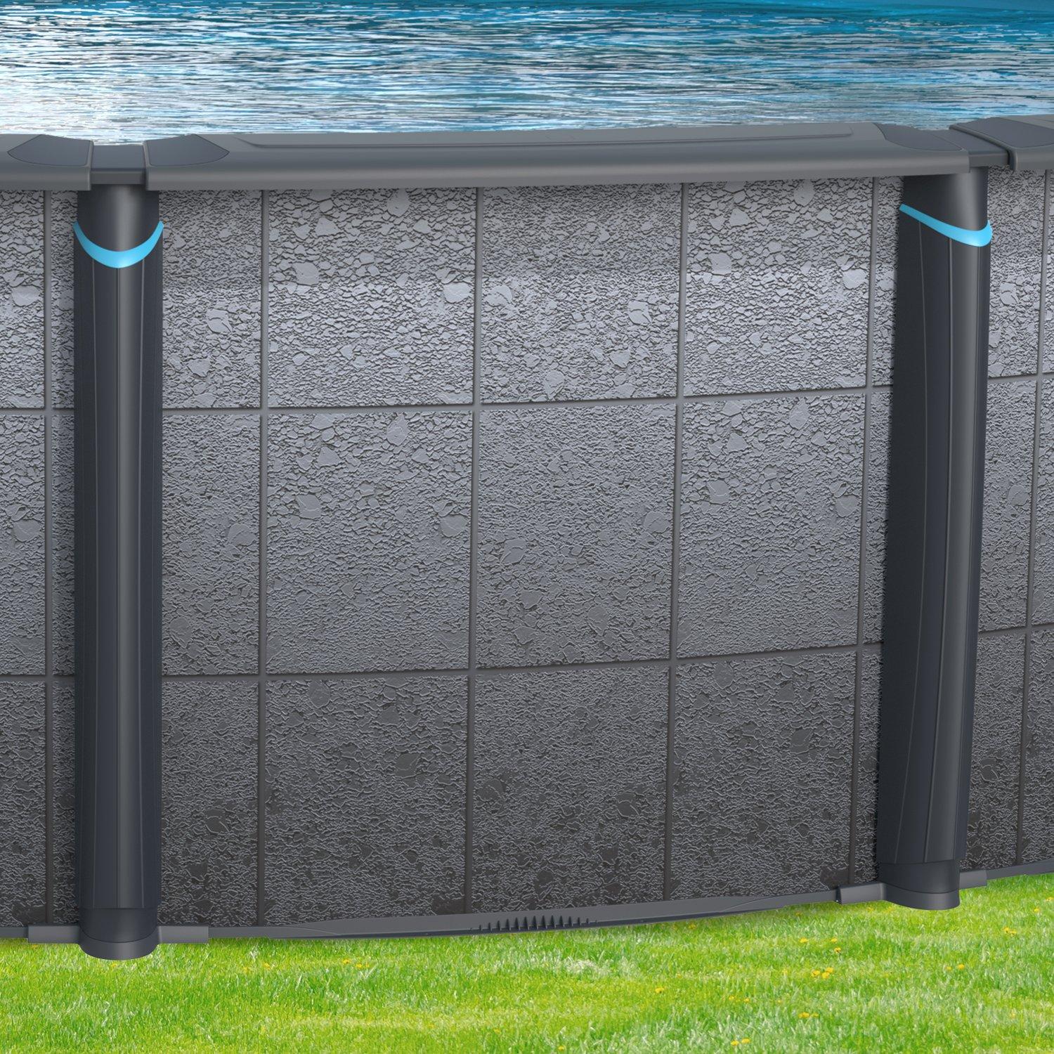 Edge 21 x 52 Round Above Ground Pool Package