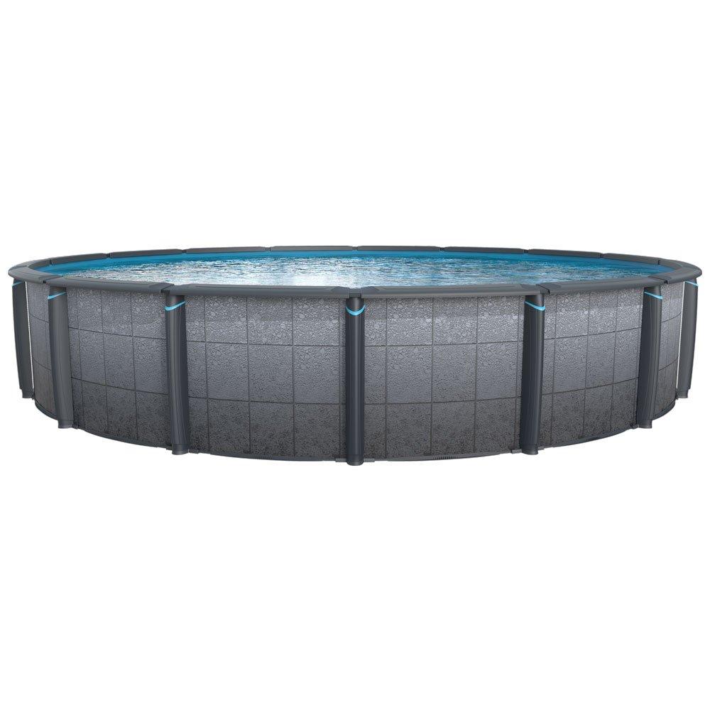 Edge 24' x 52" Complete Round Above Ground Pool Package