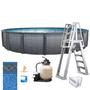 Edge 27' x 52" Round Above Ground Pool Package