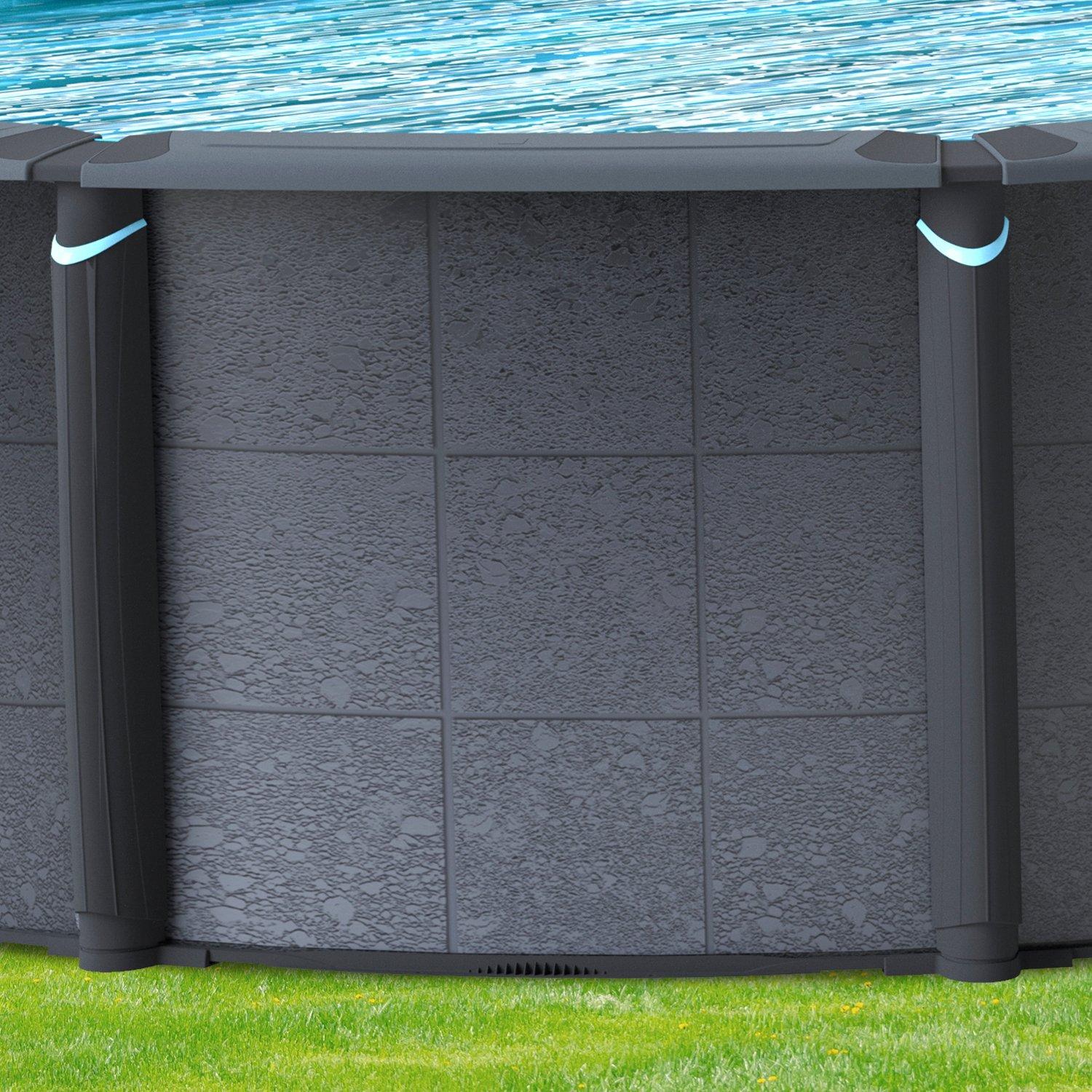 Edge 15'x26 x 52 Oval Above Ground Pool Package