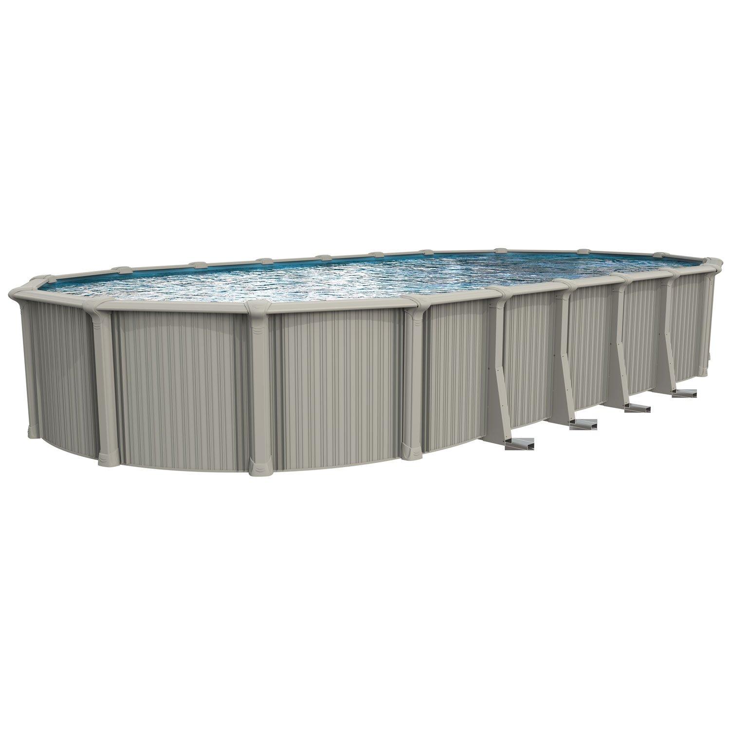 Excursion Premium 15'x26' 54" Oval Above Ground Pool Package