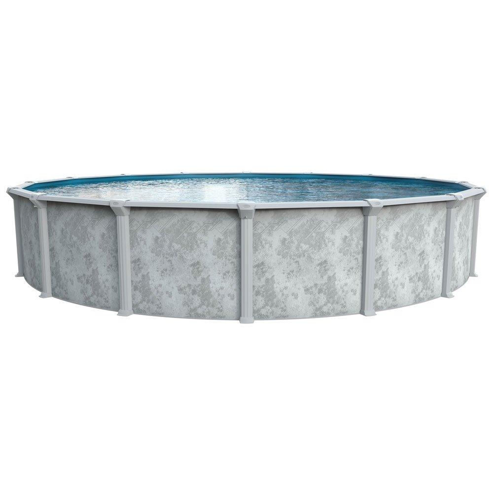 Ambassador Platinum 27' x 52" Round Above Ground Pool Package