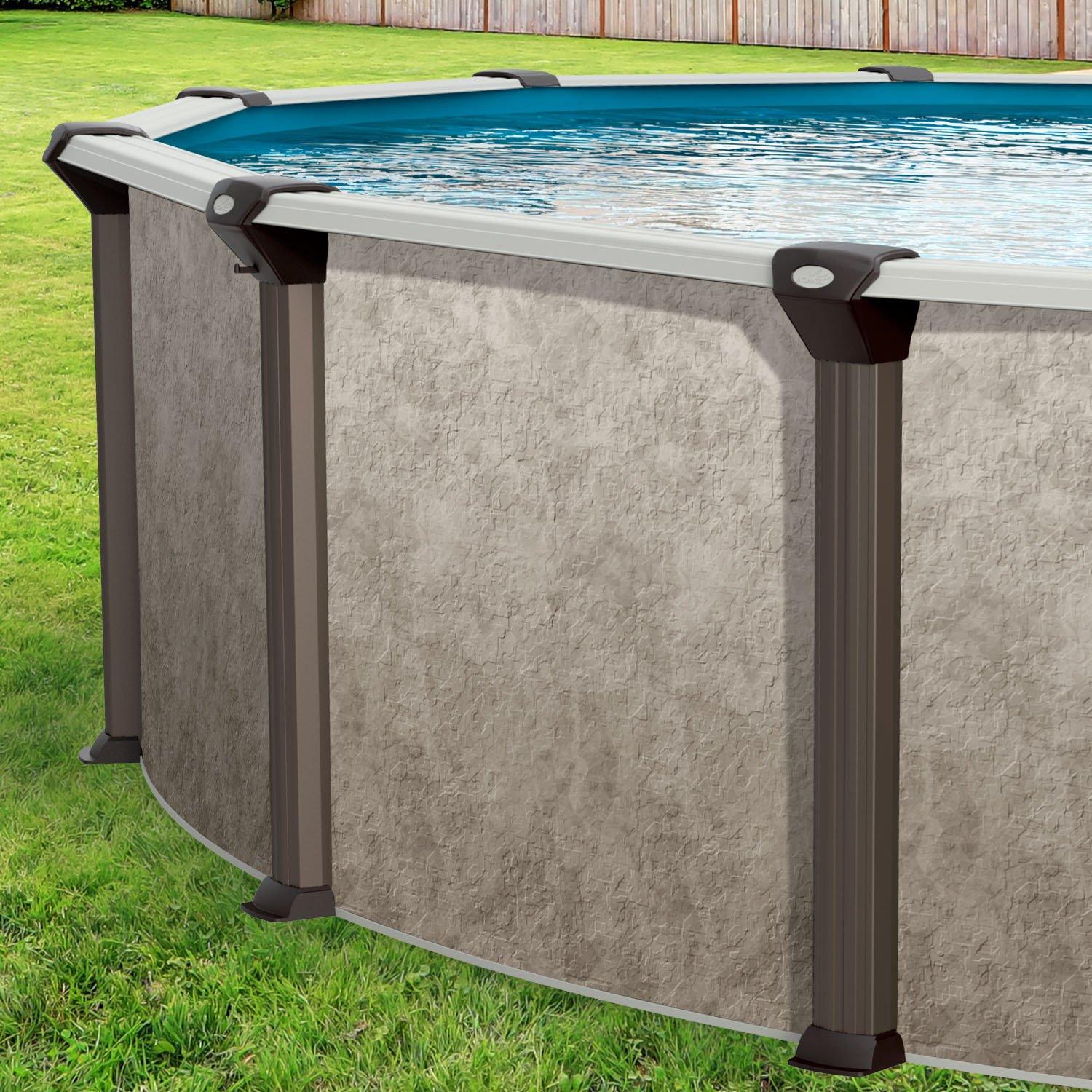 Epic Platinum 30 x 52 Round Above Ground Pool Package