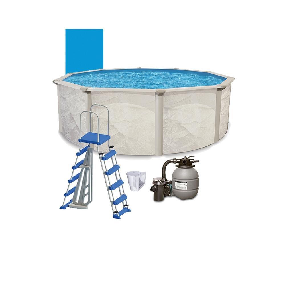Resort 24 X 48 Round Above Ground Pool Package