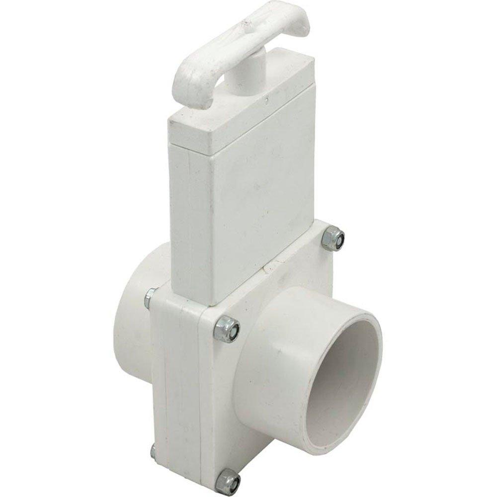 Magic Plastics Gate Valve, 3 pc, Magic Plastics, 2"spg x 2"spg, 80psi