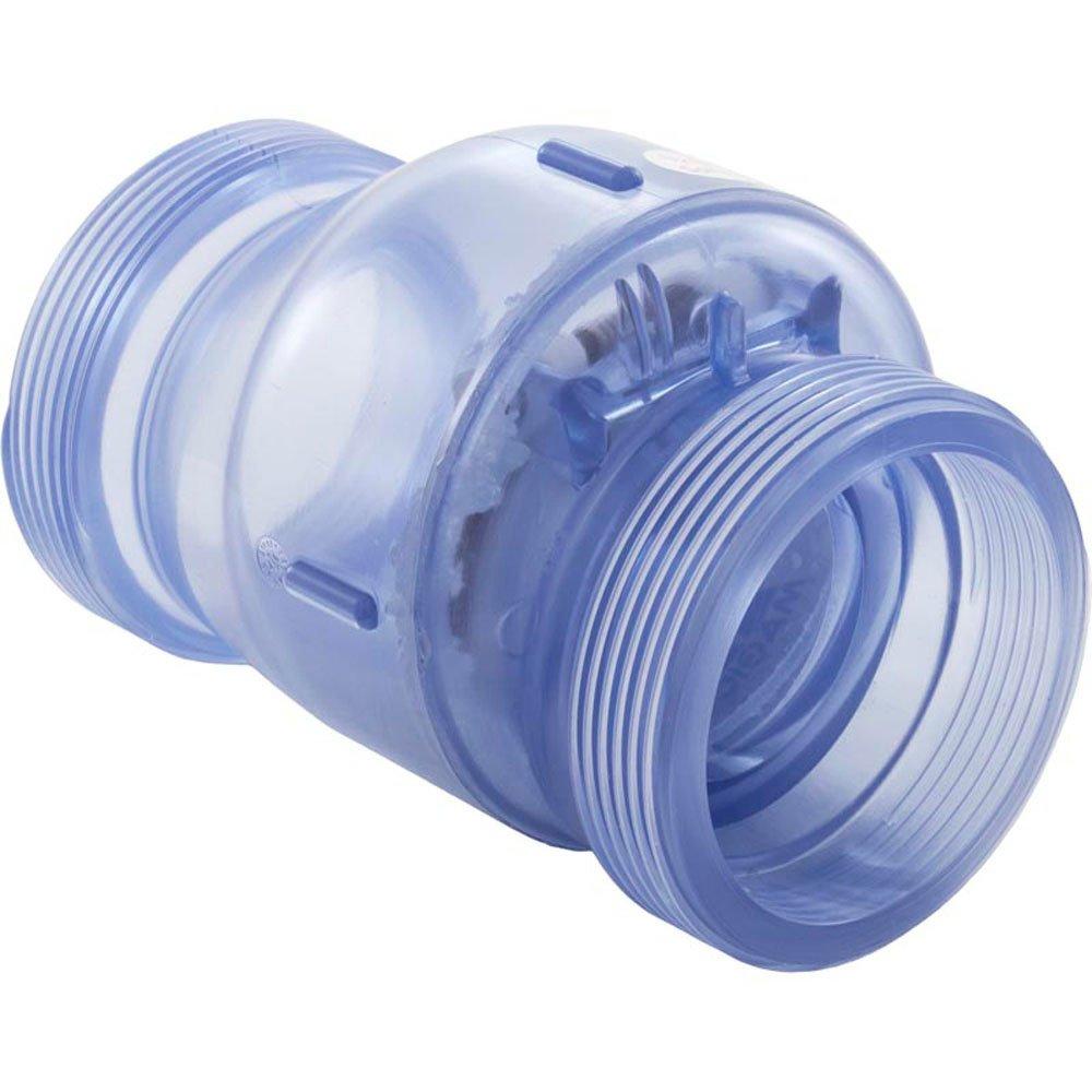 Magic Plastics  Check Valve 1-1/2 ACME Fine Thd 1/2lb Clear