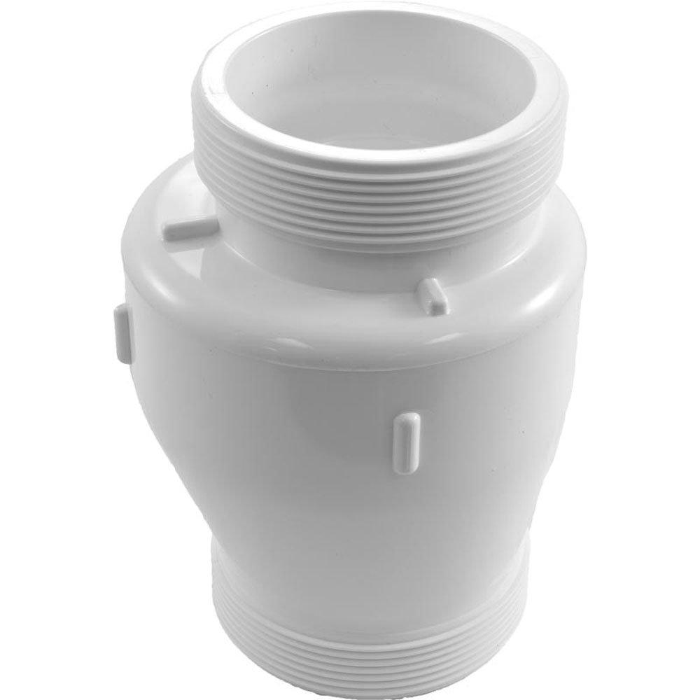 Magic Plastics  Check Valve 2 ACME Fine Thd 1/2lb White