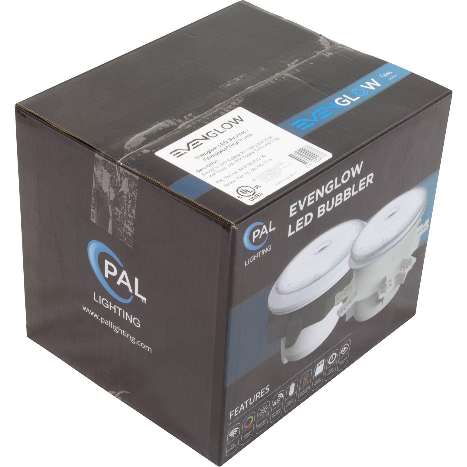 PAL Lighting  EvenGlow LED Bubbler RGB 4-Wire 12vdc V/F 150ft