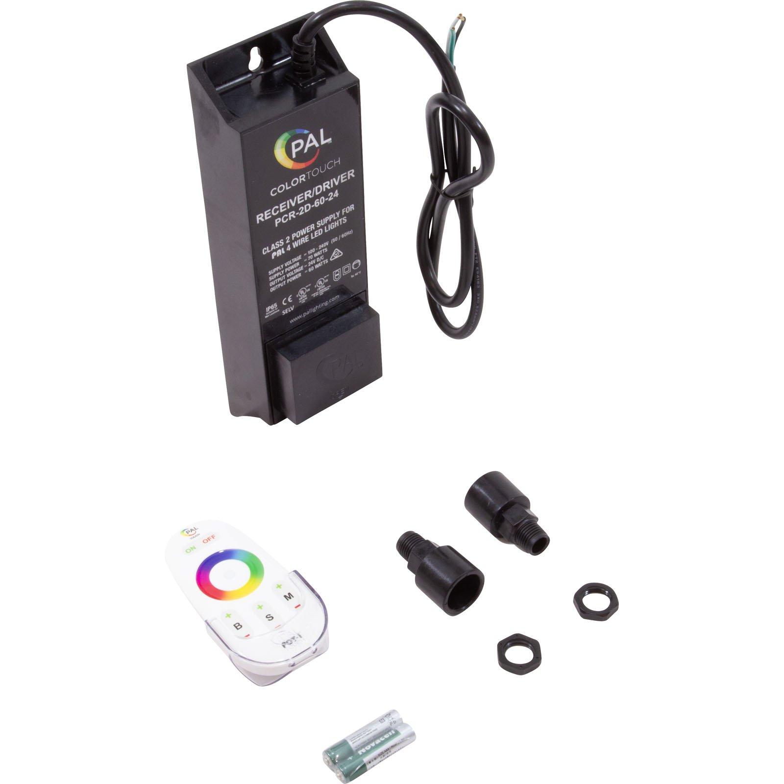 PCR-2D 60W Receiver/Driver, 4 Wire, Cloning, with Remote, WiFi, 24VDC