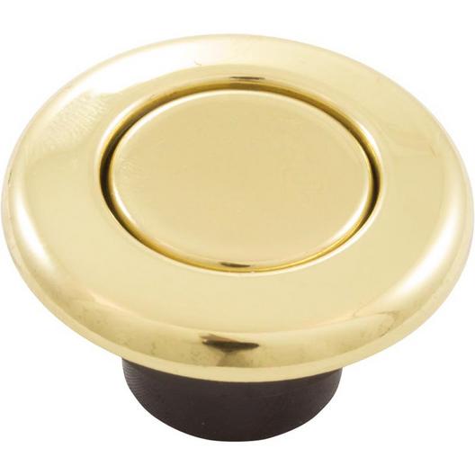 Tecmark  Air Button Bezel Kit Polished Brass TDI 3428