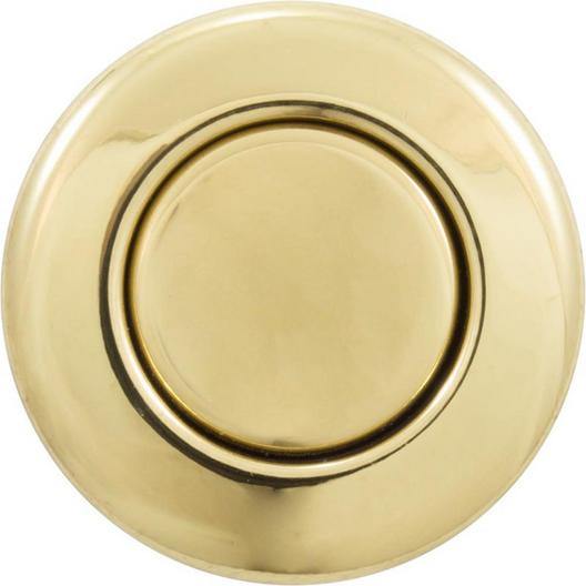 Tecmark  Air Button Bezel Kit Polished Brass TDI 3428