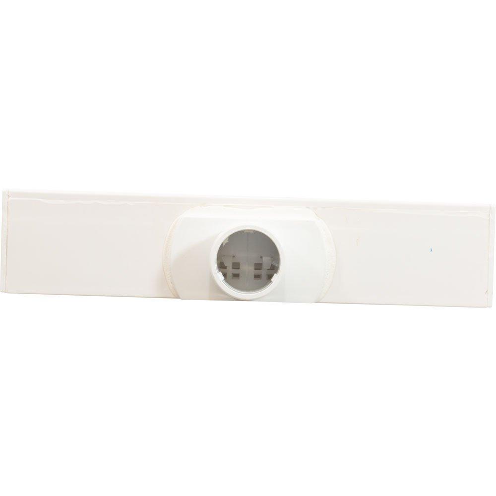12In Pool Waterfall, 9In Lip, White