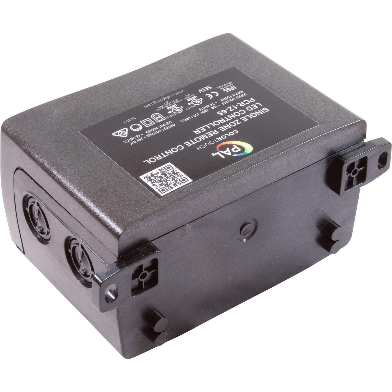 PAL Lighting  PCR-1Z 65W Multi Color Single Zone 4 Wire Transformer and Controller 24VDC