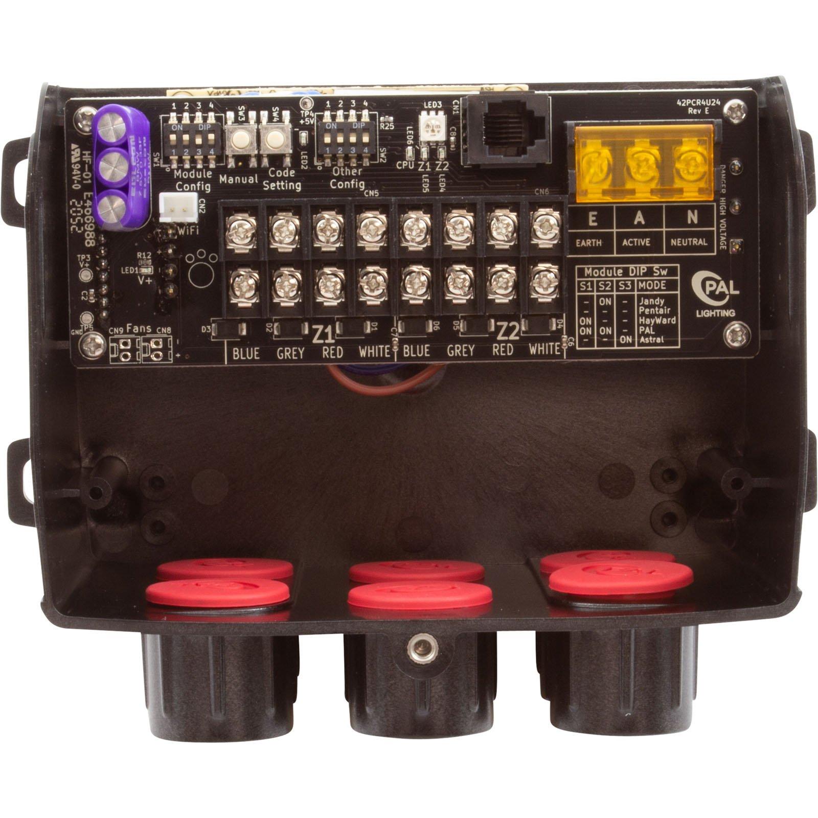 PAL PAL 60W Multi Color Dual Zone Rem Ctrl Transformer 24VDC