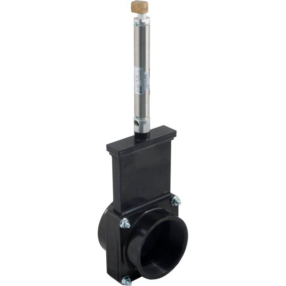 Gate Valve 3 pc Pneumatic 3"fpt x 3"fpt, 30psi