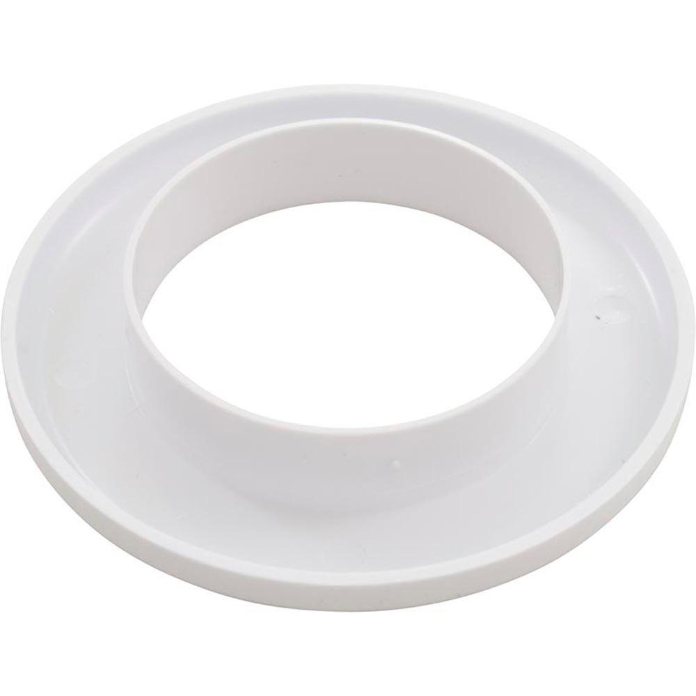 Balboa Escutcheon BWG/GG Trans-Adj,3-3/16"fd Flat Plastic Wht