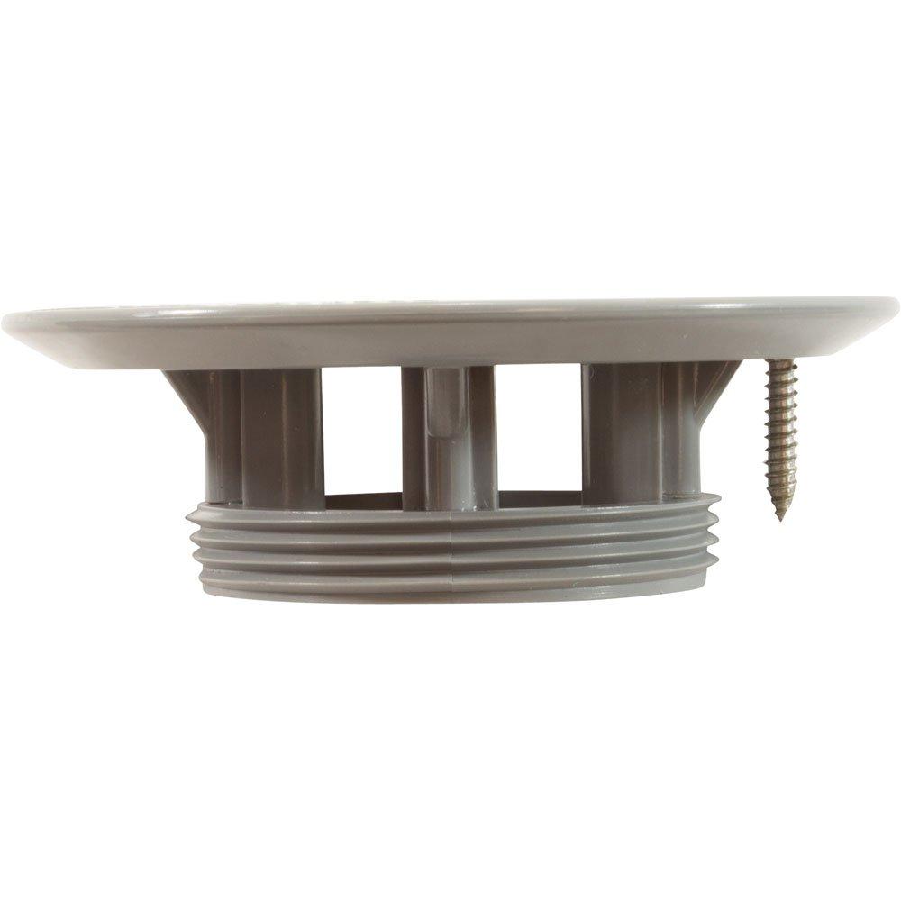 CMP Floor Inlet Fitting Cover Wth Screw Gray