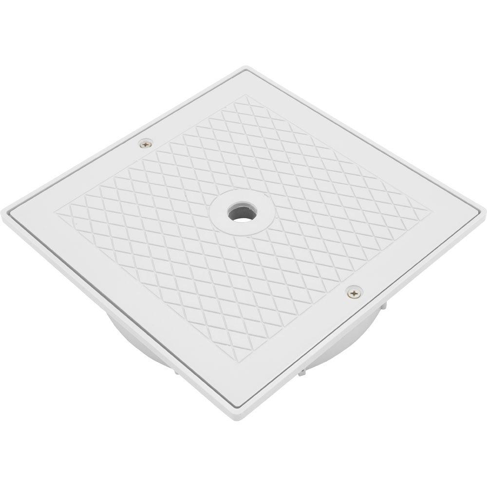 CMP Square Lid And Collar Assembly White