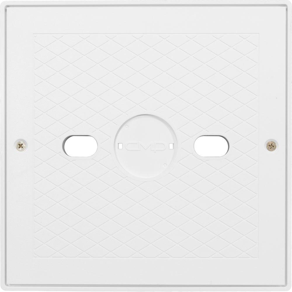 CMP Square Lid And Collar Assembly White