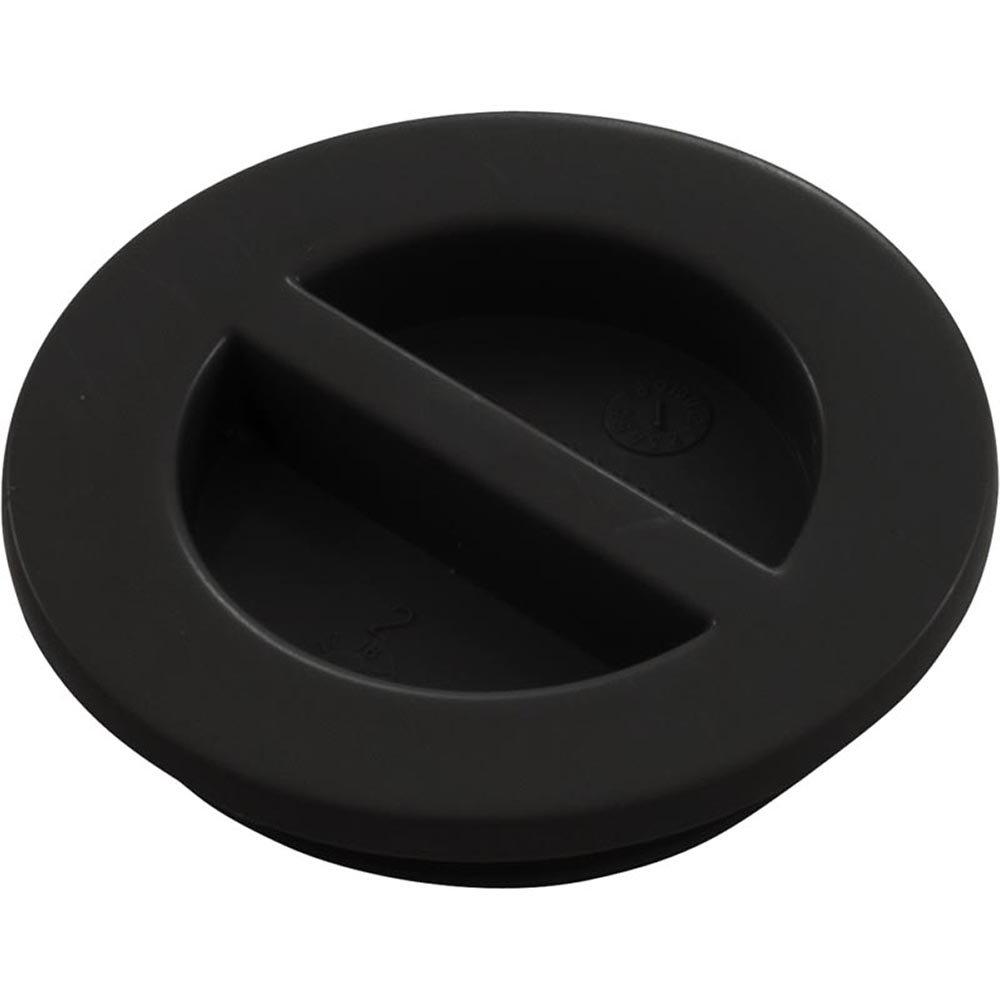 CMP 1.5In Npt Flat Plug Black