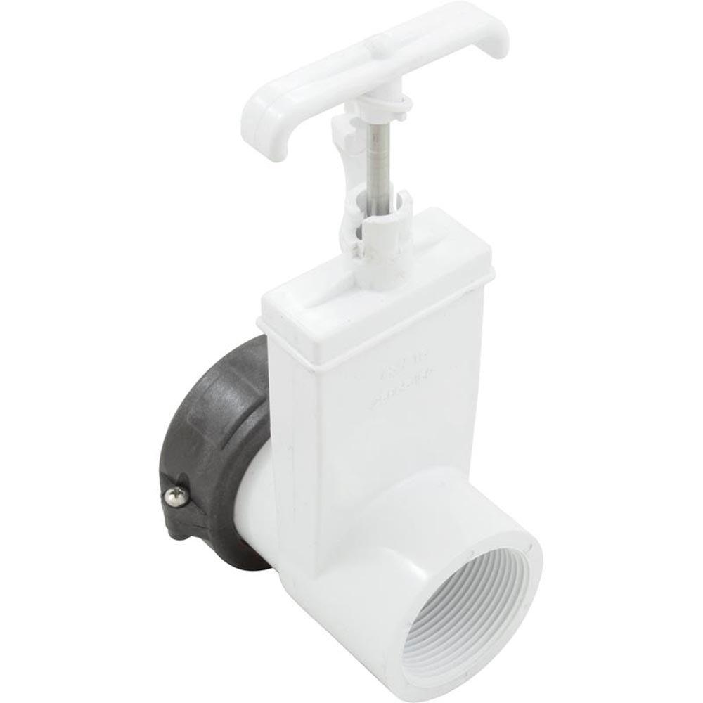 CMP Slice Valve 1.5In Fip X 1.5In Split Nut White