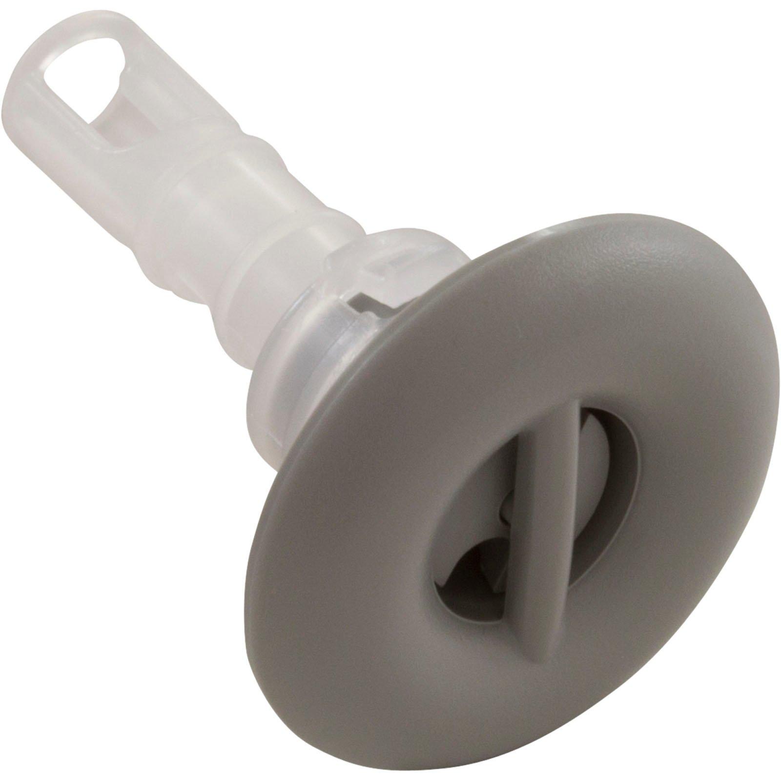 Balboa  Spa Jet Internal Cyclone Euro,2"fd,Twin Roto,Textured,Gry/Dk