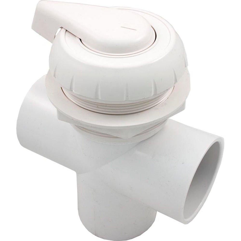 Balboa Diverter Valve, Hydro-Air/BWG Hydroflow, 2"s, 2 Port, White