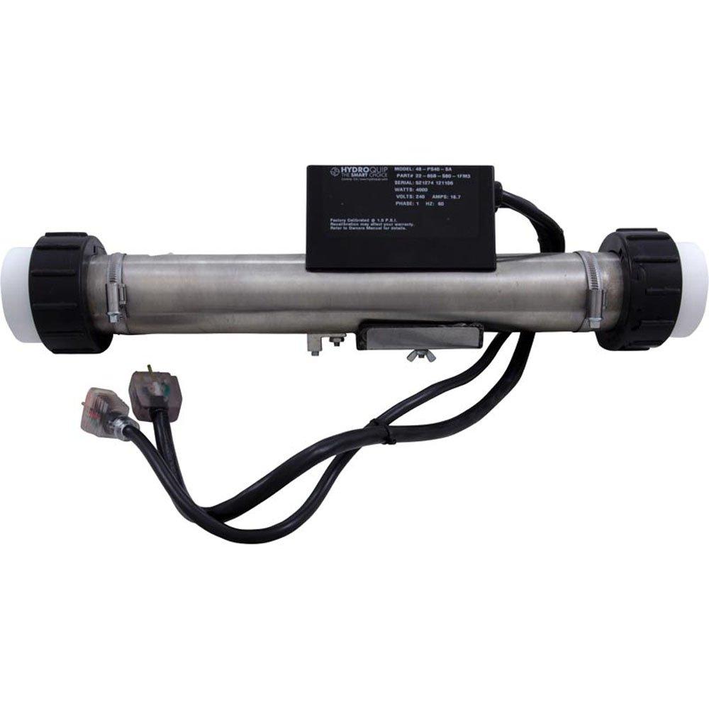 HYDRO-QUIP Heater FloThru HQ PS Air,230v 4.0kW w/Short Cord Slide