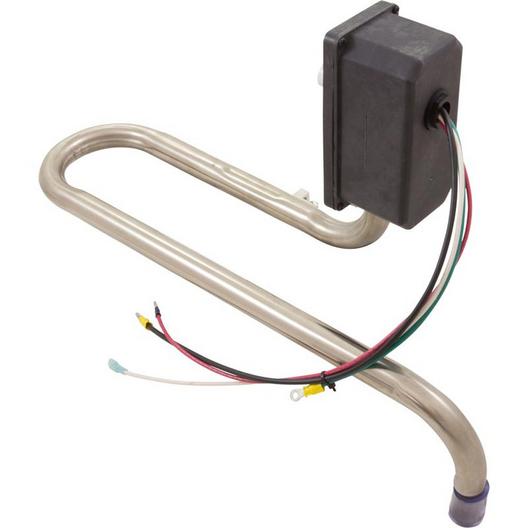 HYDRO-QUIP Heater LowFlow,D-1 Tri-Bend,2.1/3.4kw,115/230v,w/Flw Switch