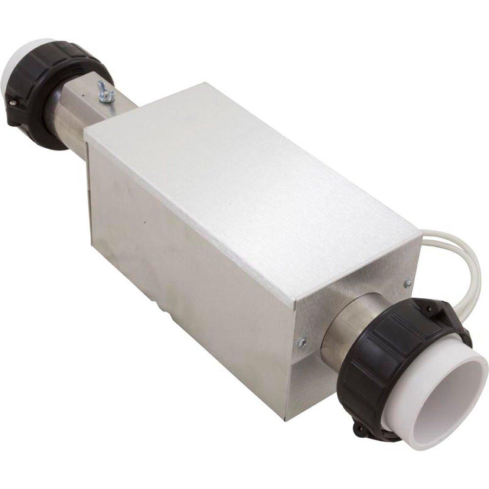 HYDRO-QUIP Heater, FloThru,CalSpa XL Repl,15"x2",230v ,5.5kW,w/Box,Gen