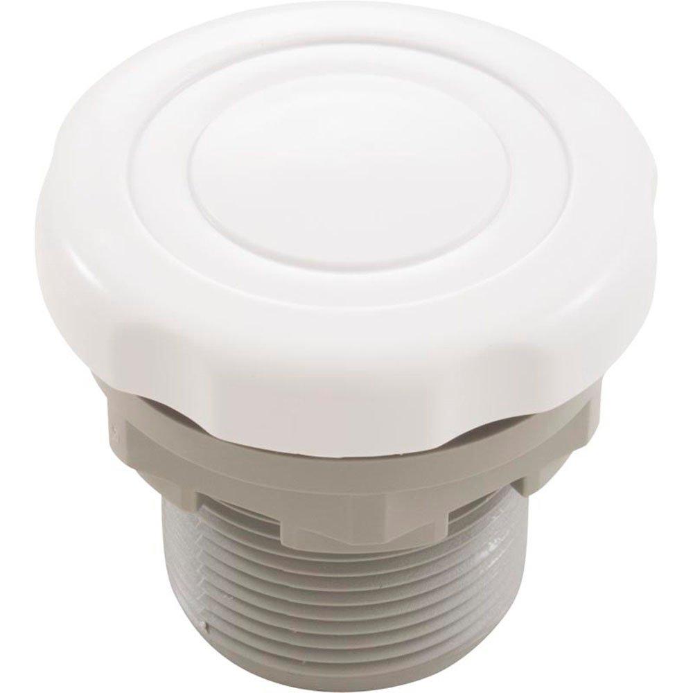 Balboa  Bath Air Control 1in Silent with Scallop Cap White