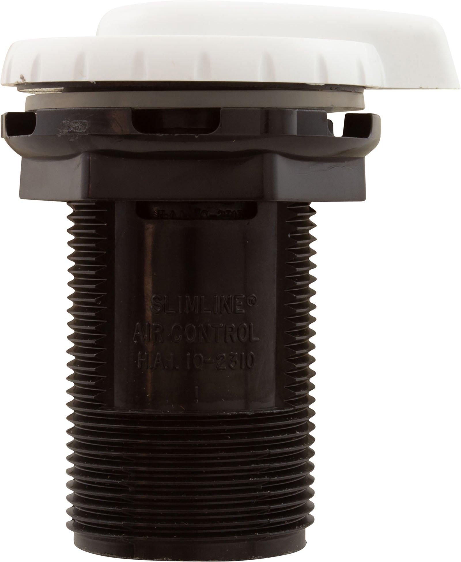 Balboa Air Ctrl,BWG/HAI Slimline,1-3/4"hs,2-1/2"fd,Teardrop,Wht 1"