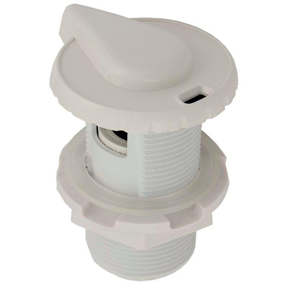 Balboa Air Ctrl,BWG/HAI Slimline,1-3/4"hs,2-1/2"fd,Teardrop,Wht 1"