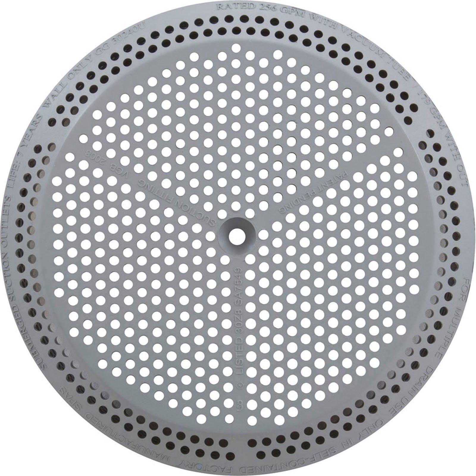 Balboa  VGB Suction Cover 4-7/8" 179/256 GPM Light Gray