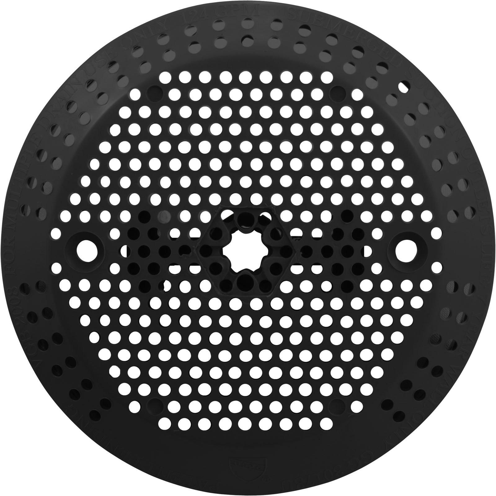 Balboa Suction Cover BWG/GG 3-3/4" 124 gpm Black w/Screws