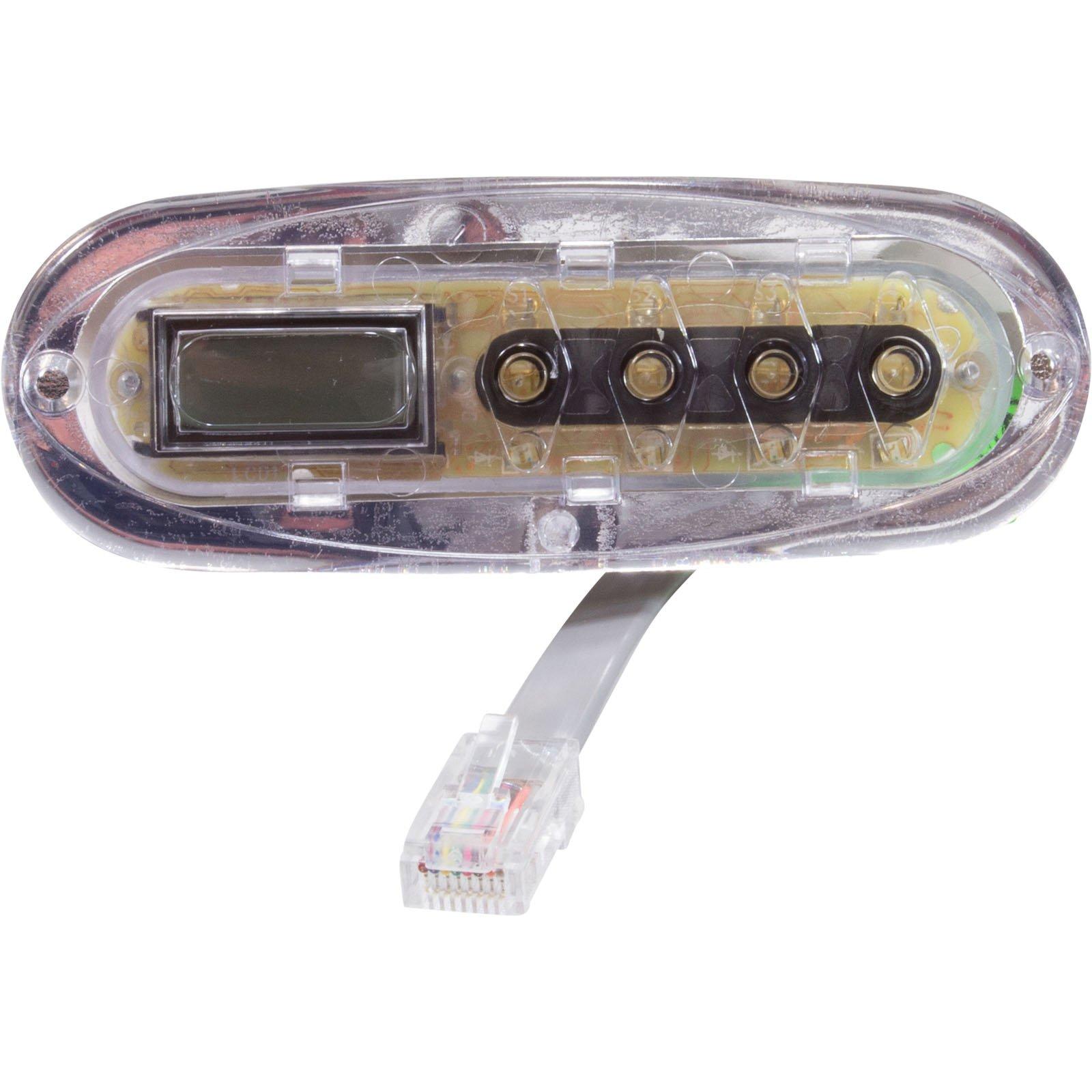 Balboa Topside, Balboa Water Group, VL200, 4 Button,w/o Overlay,Clr