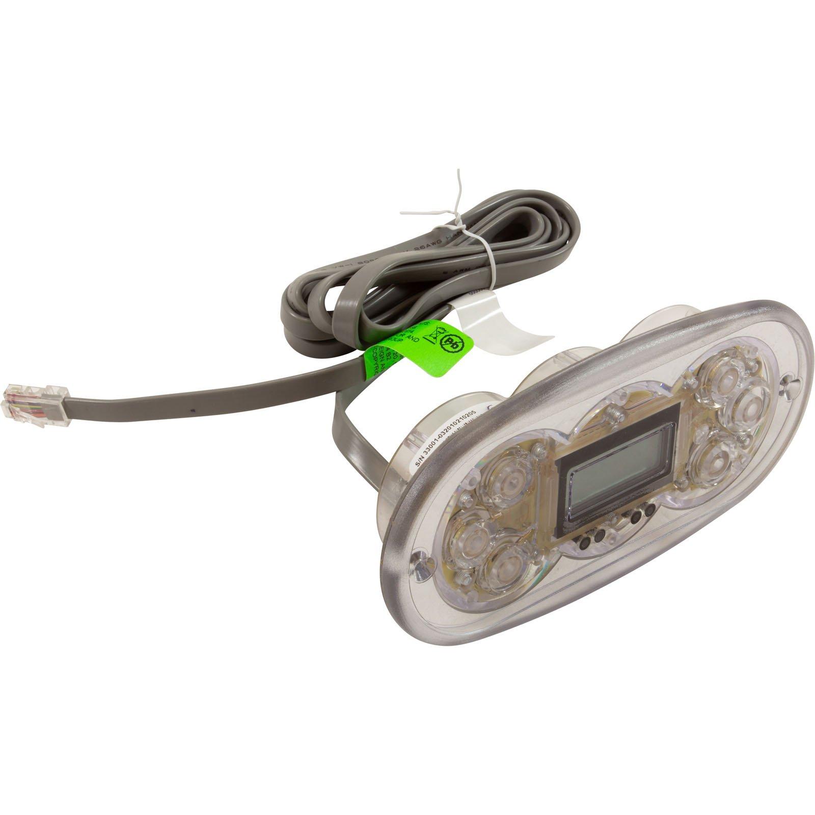 Balboa Topside, Balboa Water Group, VL620S, 6 Button, w/o Overlay