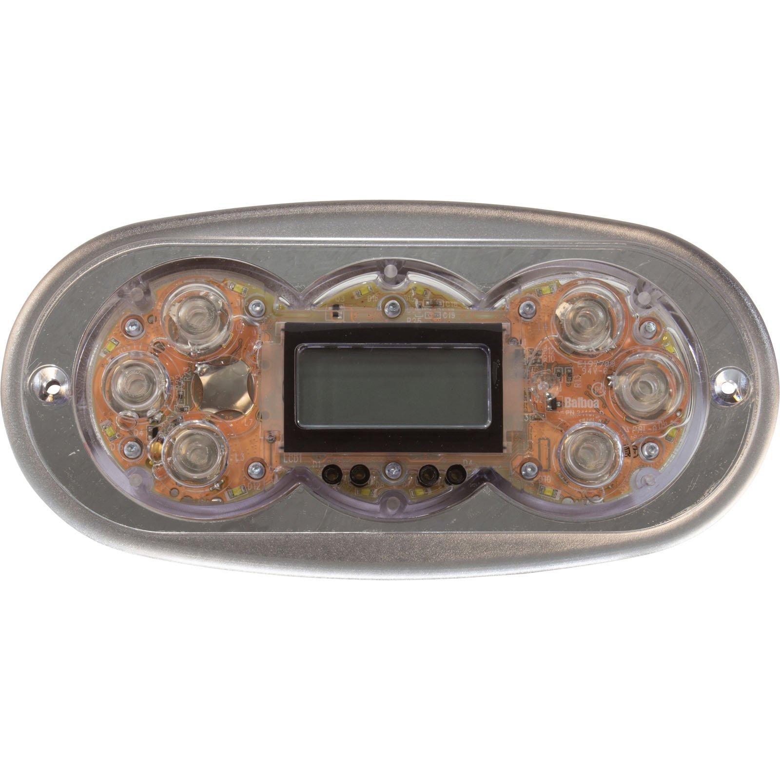 Balboa Topside, Balboa Water Group, TP600, 6 Button, w/o Overlay