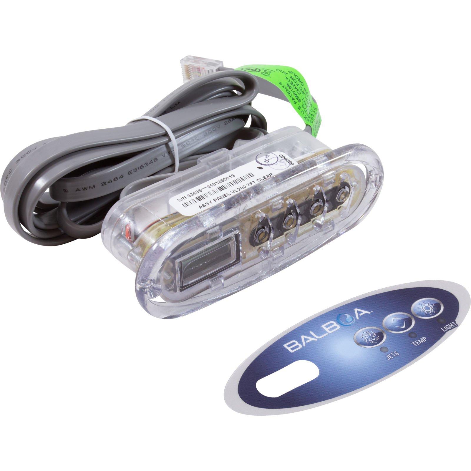 Balboa Topside BWG VL200 3-Button Jets/Temp/Light