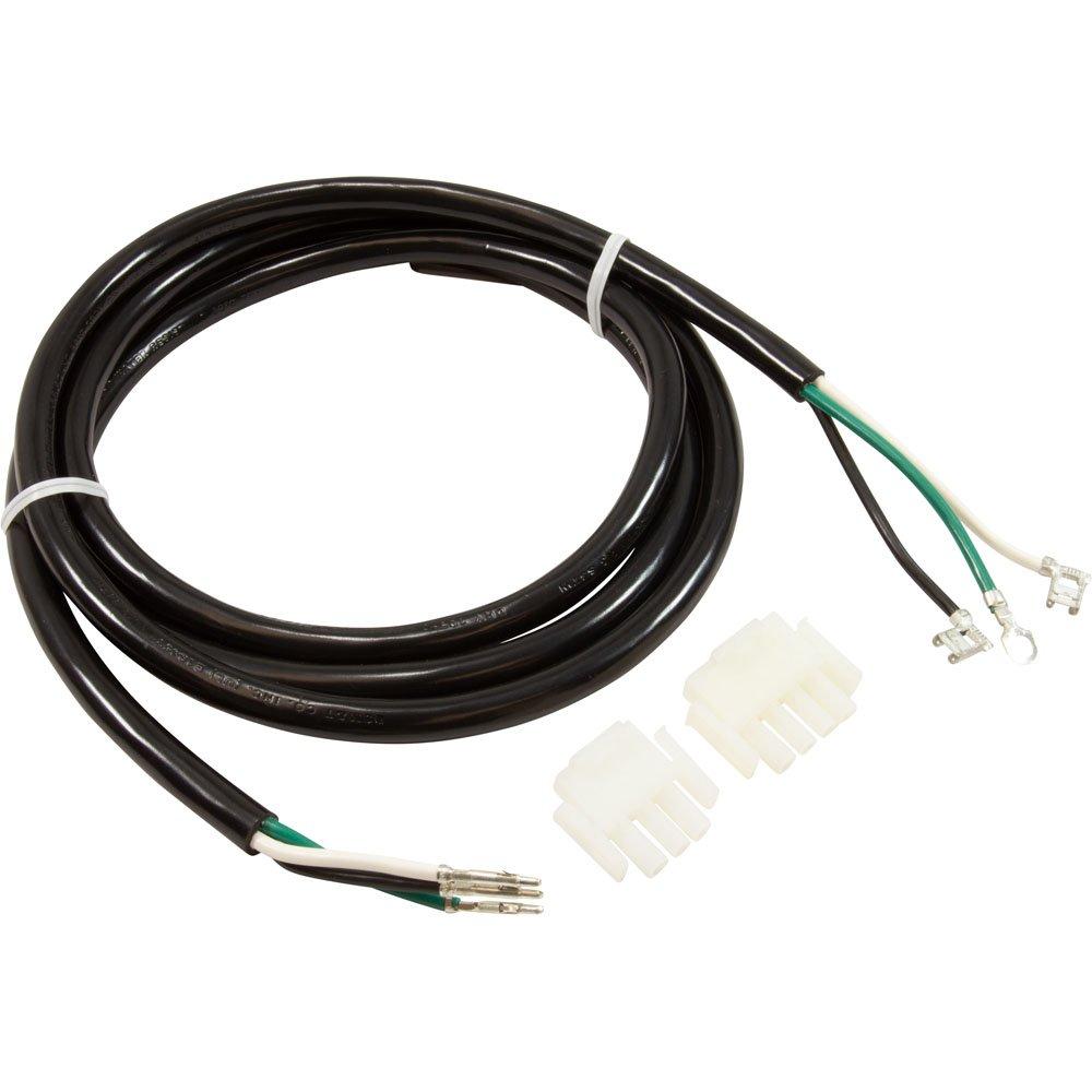 HYDRO-QUIP Cord Hydro-Quip 14/3 x 72" White AMP-3/AMP-4 Male(G,B,W)