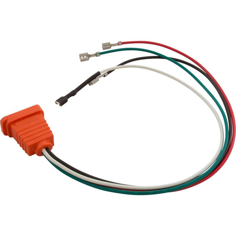 HYDRO-QUIP Receptacle, H-Q, Fiber Optic, Molded, 18/4, Air VH, Orange